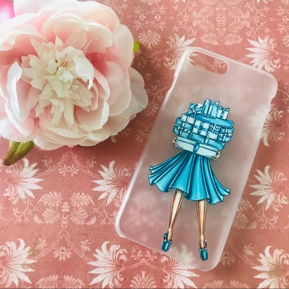 NEW TIFFANY GIRL IPHONE 7 / 8 PLUS CASE FASHION - Picture 3 of 3